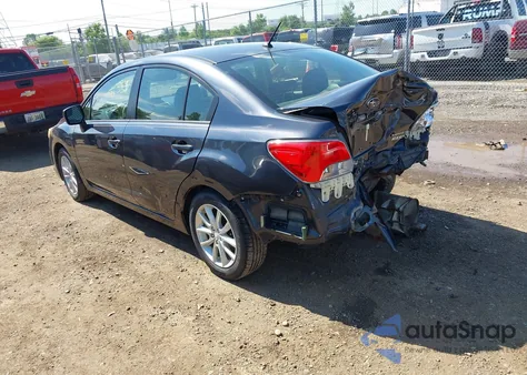 2013 Subaru Impreza 2.0I Premium z USA, uszkodzony, nr VIN JF1GJAC6XDH033165